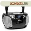 Auna Harper, CD boombox, CD lejtsz, bluetooth, kazettk, F