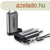 UGREEN USB-C aljzat Micro USB Adapter apa (szrke)