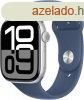 Apple Watch S10 Cellular 46mm Silver Alu Case with Denim Spo