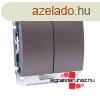 Legrand Galea Life vltkapcsol + vltnyom, mlybronz GM7