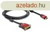 DeLock High Speed HDMI A male > DVI-D (Dual Link) (24+1) 