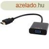 Gembird HDMI 1.4 -> VGA Jack stereo 3,5mm M/F adapter 0.1