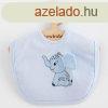 Gyermek pamut elke New Baby Happy Elephant blue