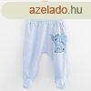 Baba pamut lbfejes nadrg New Baby Happy Elephant blue