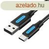 USB 2.0-USB-C tltkbel Szellz COKBF, 1 m (fekete)