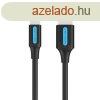 USB 2.0 A ? USB-C 3A szellznyls COKBI 3 m fekete kbel