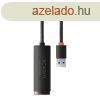 Baseus Lite Series USB ? RJ45 hlzati adapter (fekete)