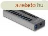 DeLock 10-portos USB3.0 HUB Grey