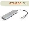 ACT AC7072 4-portos USB3.0 HUB Grey