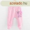 Baba pamut lbfejes nadrg New Baby Happy Elephant pink