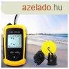 Fish Finder LCD kijelzs hordozhat halradar