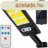 Vezetk nlkli napelemes 6x COB LED utcai fali lmpa mozgs