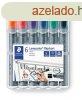 Flipchart marker kszlet, 2-5 mm, vgott, STAEDTLER "Lu