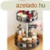 Ktszintes konyhai fszertart llvny, kerek