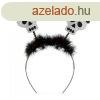 Halloween-i hajrf - csillogs koponya
