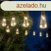 Szolr LED fnyfzr - villanykrte design - 30 LED - 180 cm