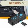 Bluetooth AUX adapter SD krtya foglalattal