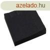 Fekete Black szalvta 20 db-os 33x33 cm