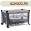 Kinderkraft Leody 2 szintes utazgy - grey