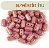 Rulla bead 3x5mm Rose Bronze Luster