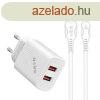 S-Link Hlzati tlt - SL-EC50T (2db USB, 5V/2.4A, 12W, Gyo