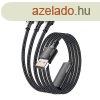 USB-A 3 az 1-ben kbel, Essager, EXCMTL-JJ01-P, USB-C/Lightn