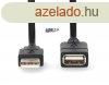 USB 2.0 hosszabbt kbel A-aljzat A-dug 1 m GL60010BK10