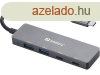 Sandberg USB-C to 2xUSB-A and 2xUSB-C Hub Silver