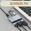 BlackBird 5in1 Dokkol USB-C - USB, PD, HDMI, VGA, DP