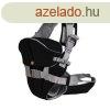 Cangaroo CARRY GO hordoz/kenguru 3,6-13 kg - Fekete