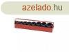 Genius lgkulcsfej kszlet, metrikus, 3/8", 8 darabos