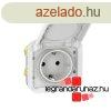 Legrand Plexo 55 2P+F csatlakozaljzat csapfedllel, rugs 