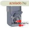 Legrand Plexo 55 falon kvli 2x2P+F elvezetkezett fggle