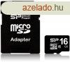 Silicon Power 16GB microSDHC Class 10 + adapterrel