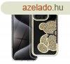 Teddy Bear iPhone 13 Pro csillog kves tok, arany