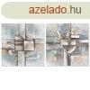 Kp DKD Home Decor Absztrakt 80 x 3 x 80 cm modern (2 egysg