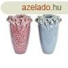 Vza DKD Home Decor Rzsaszn Trkizkk Kedny Virg Medite