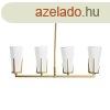 Mennyezeti Lmpa DKD Home Decor Aranysrga Fehr (67 x 14 x 