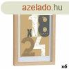 Fnykpkeret 24 x 2,5 x 32,5 cm Termszetes veg Fa MDF (6 e