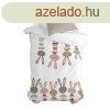 Paplanhuzat-szett HappyFriday Moshi Moshi Rabbit Family Tbb