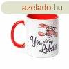 Taza Bgre Friends You Are My Lobster Fehr Piros 315 ml MOS