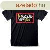 Unisex rvid ujj pl Willy Wonka Wonka Bar Fekete MOST 314