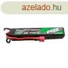 Gens ace 25C 2400mAh 2S2P 7.4V nyerges Airsoft Gun Lipo akku