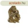 Dekoratv Figura DKD Home Decor Aranysrga Gyanta Gorilla Ko