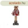 Dekoratv Figura Sl Szarvas 17 x 78 x 24 cm Piros Szrke MO