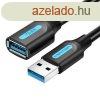 Extension Cable USB 3.0 male to female Vention CBHBF 1m Blac