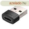 Adapter USB 2.0 Male to USB-C Female Vention CDWB0 Black