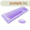 MOFII Sweet New 2.4G Wireless Keyboard + Mouse Set (Purple)