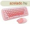 MOFII Candy New 2.4G Wireless Keyboard + Mouse Set (Pink)