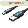 USB 2.0 A to Mini-B cable Vention COMBG 1.5m Black PVC